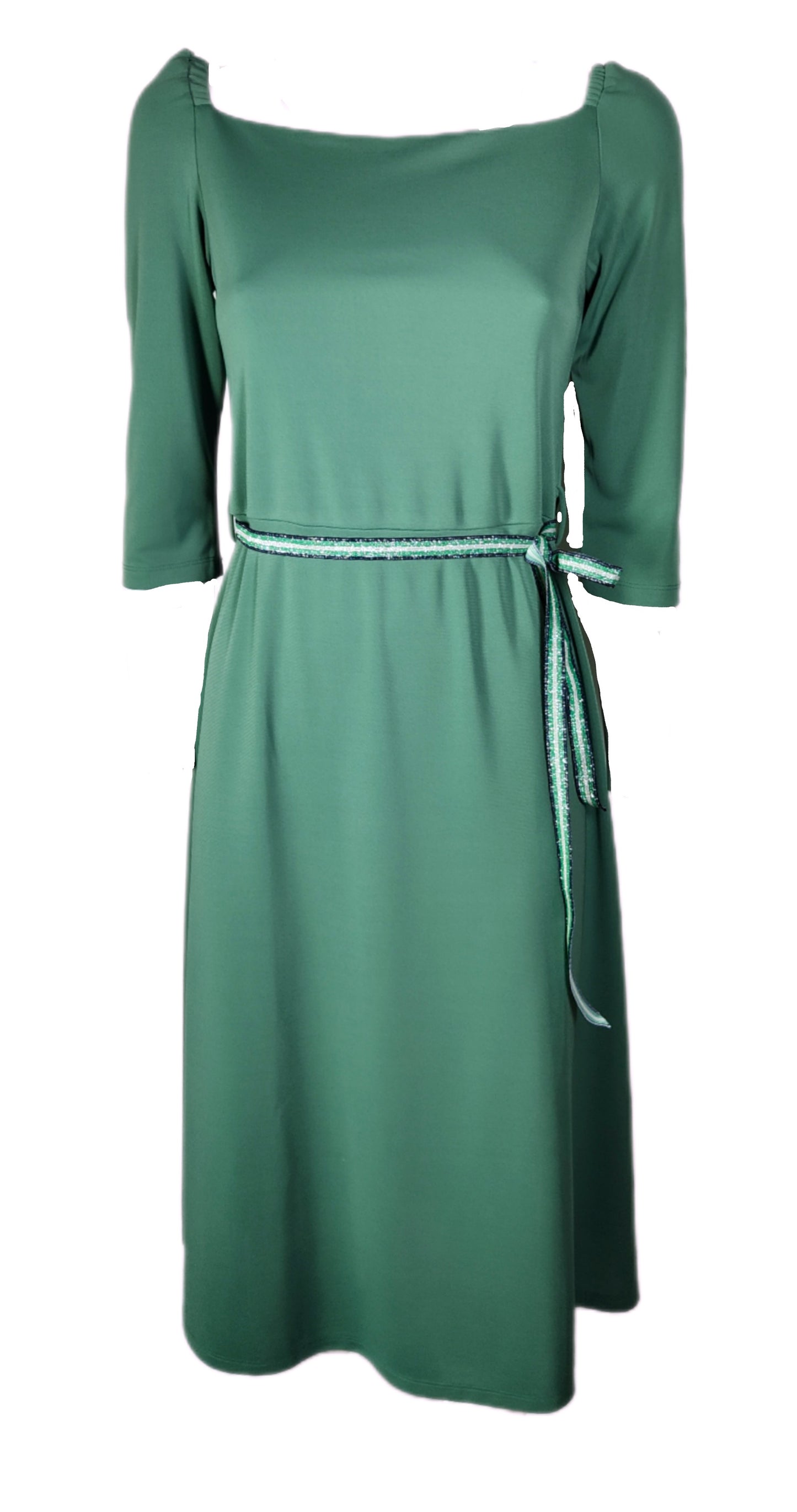 Abba dress in sage jersey