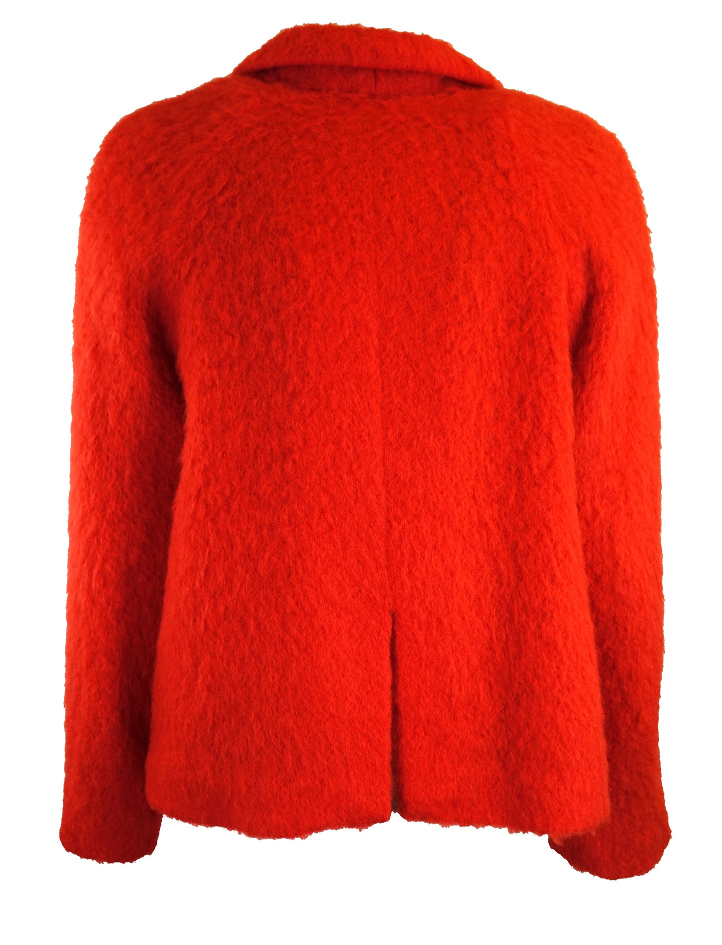 Brest jacket in strong orange wool/mohair