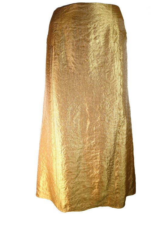 Gold deco skirt